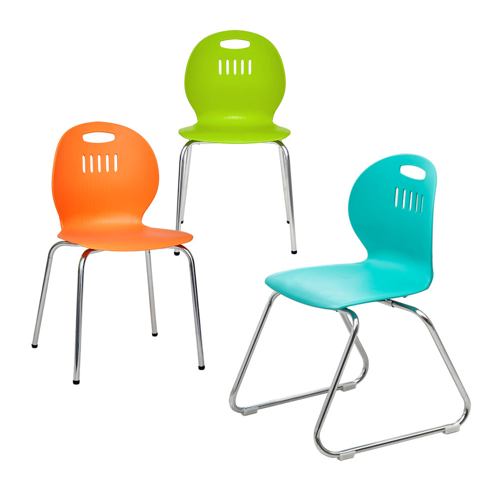 크라운의자 C07-C08 / 초등 중고등 학생 학원 의자